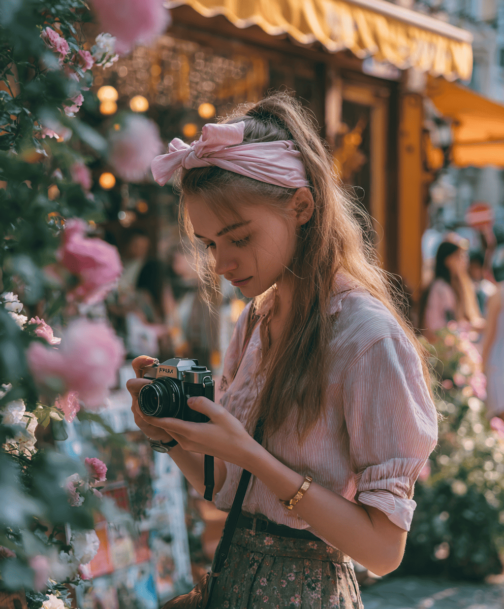 u7191715788 a cute girl is taking photos with her camera wear 42bcc741 fd25 4b8c 89ae f7c822dd4f16 3